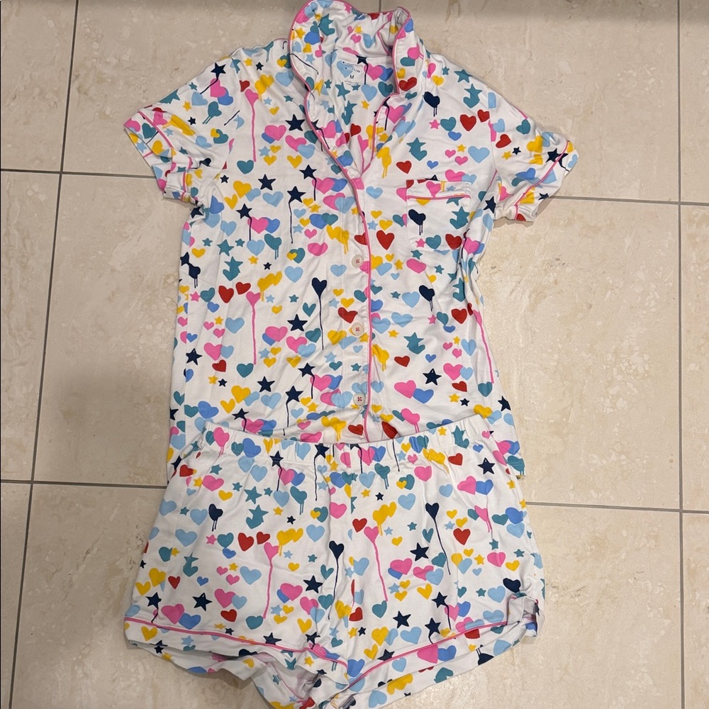 Roller rabbit  Heart and Star Pajama Set